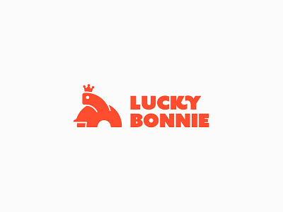 Lucky Bonnie Logotype app branding crypto design identity log logo logo app logo turtle logotype turtle type
