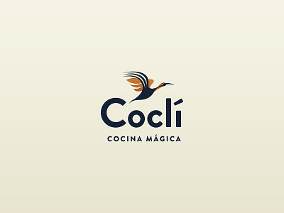 Cocli logotype bird bird logo birdlogo blue cocli design fly logo food gold logo logodesign logos logotype rejected restaurant