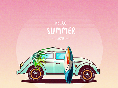 Summer poster 2018 art color creative design poster summerposter