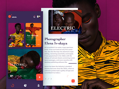 Electric interaction modern ui ux