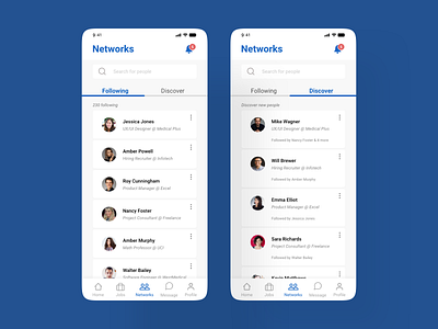 Networks design mobile networks ui ux xddailychallenge