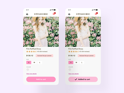 Add to Cart add to cart adobexd dailyui design ecommerce mobile shopping ui ux xddailychallenge