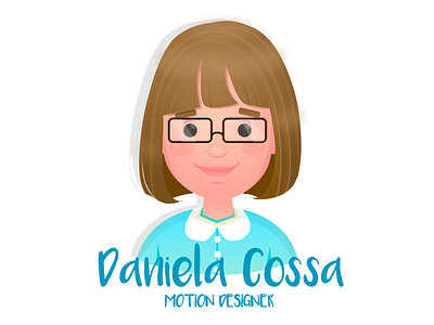 Daniela Cossa avatar illustration vector