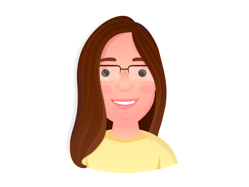 Avatar Elaine character design avatar illustration