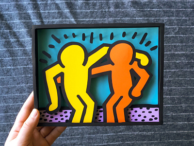 Haring Paper Box