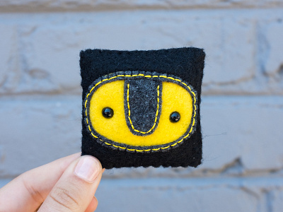 012 face felt handmade sewing the100dayproject