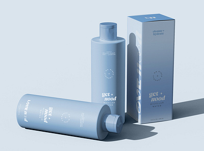 Love Nood Skin Packaging branding design graphic design logo typography vector