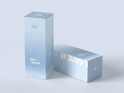 Packaging : Love Nood Skin branding design graphic design icon illustration illustrator logo logo design typography ux vector