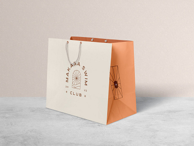 Print Design : Makara Swim Club branding design flat graphic design icon illustration illustrator logo minimal typography ux vector