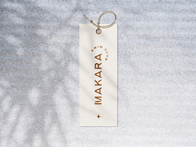 Tag Design : Makara Swim Club branding design graphic design illustration logo typography ux vector
