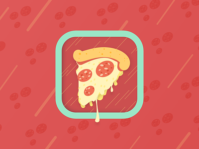 Pizza on the fly - delivery app icon