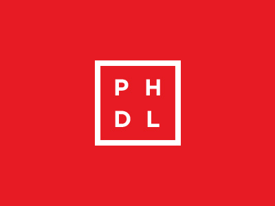 PH Digital Labs New Identity + Website branding design development digital logo minneapolis ph digital labs phdl red web design website white