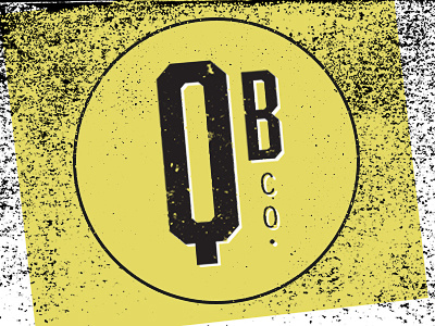 QBC 1 b brewery brewing co c q texture typography
