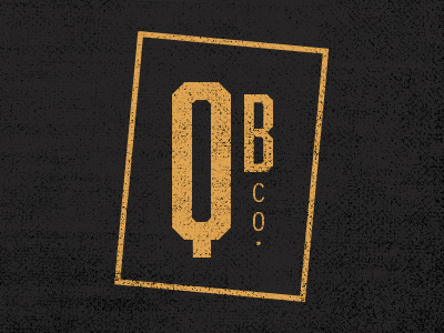 QBC2 b branding brewery c logo mark orange q quarantine secondary mark texture typography