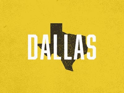 Dallas black dallas design freelance jobs move texas yellow