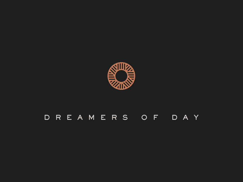 Dreamers of Day brand branding creative dallas dod logo parker peterson print studio texas web