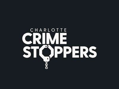 Charlotte Crime Stoppers Logo/Branding charlotte crime handcuffs logo stoppers stopsign