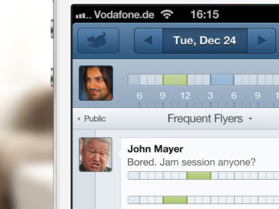 spurfly iphone UI