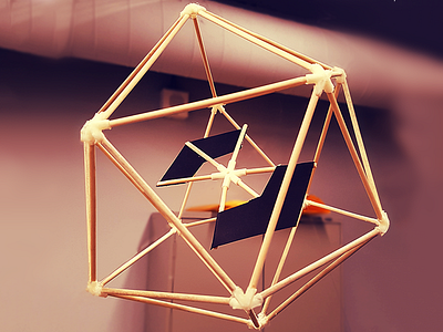 Kinetic Model 3d 3d printed kinetic physical platonic solid reactive