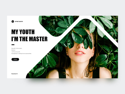 My Youth，I’m The Master ps，sketch ui web