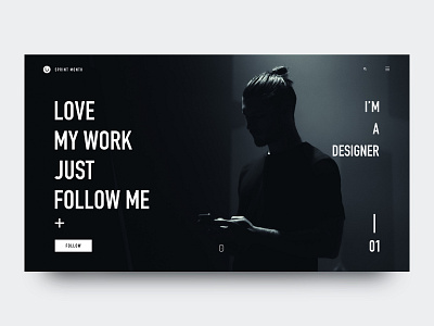 Follow Me design ps，sketch ui web