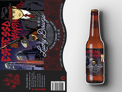 Espresso Assassin Dr assassin espresso label porter