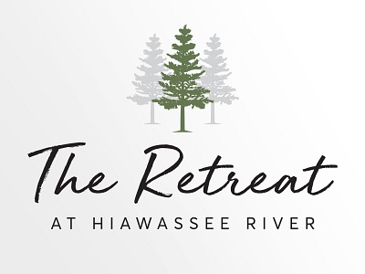 The Retreat at Hiawassee River Logo Design