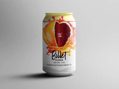 Ironmonger: Billet Pilsner Beer Can Design