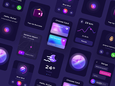 Dark Background designs, themes, templates and downloadable graphic  elements on Dribbble