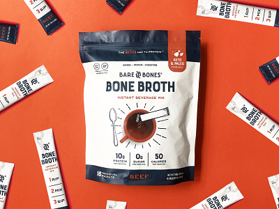 Bare Bones Instant Broth Packaging