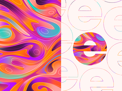 5/30 - Color Patterns 30 day challenge abstract abstract art art branding design illustrations pattern procreate wallpaper