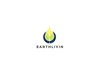 EARTHLIVIN LOGO DESIGN brand identity branding graphic design logo logo design