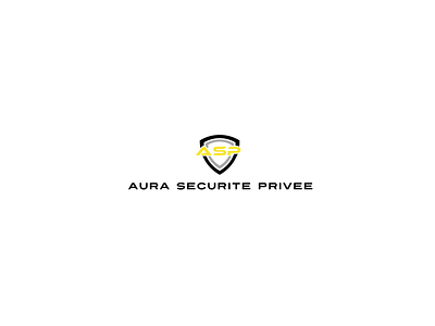 AURA SECURITE PRIVEE LOGO DESIGN