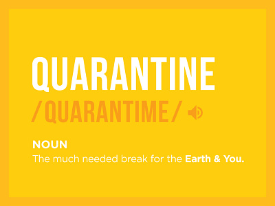 QuaranTIME! concept design graphic ideation illustration typography wordplay