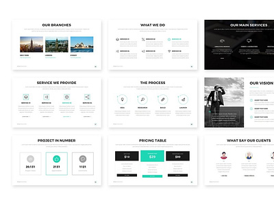 MINEX Minimal PowerPoint Template