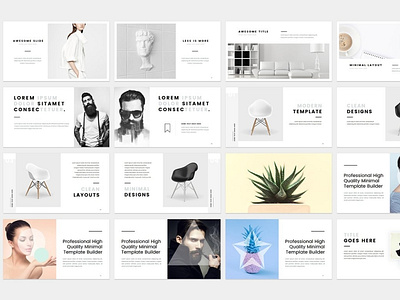 MENIMA Minimal PowerPoint Template