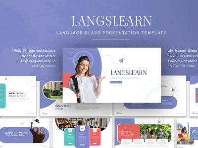 Language Class Presentation Template