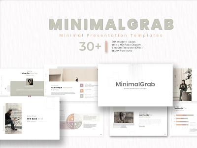 Minimal Grab Presentation Template