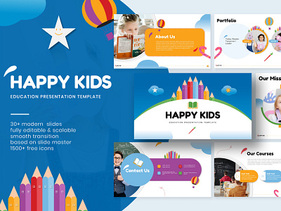 Happy Kids - Education Presentation