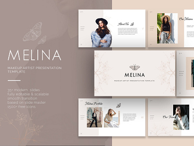 Melina-Makeup Artist Presentation creative google slides makeup makeup artist makeup artist template melina melina template powerpoint powerpoint design powerpoint presentation powerpoint slides powerpoint template ppt ppt template presentation presentation design presentation skills presentation slides presentation template template