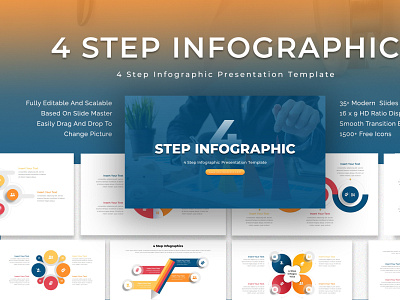 Four Step Infographic Presentation creative four step four step infographic google slides infographic presentation infographic template modern powerpoint powerpoint design powerpoint presentation powerpoint slides powerpoint template ppt ppt template presentation presentation design presentation skills presentation slides presentation template presentations