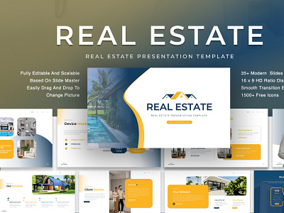 Real Estate Presentation Template creative google slides google slides template modern modern template powerpoint powerpoint design powerpoint presentation powerpoint slides powerpoint template ppt presentation presentation design presentation skills presentation slides presentation template propaties real estate real estate template template