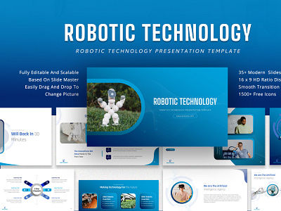 Robotic Technology Presentation Template for PowerPoint & Google creative google slides modern powerpoint powerpoint design powerpoint presentation powerpoint slides powerpoint template ppt presentation presentation design presentation skills presentation slides presentation template presentations robotic robotic technology robotic template technology technology template