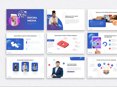 Social Media Strategy Presentation Template