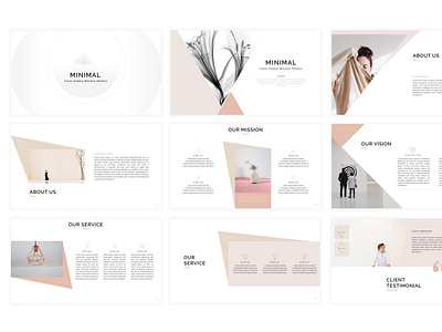 Clean Simple Minimal Modern Presentation Template