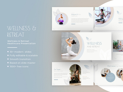 Wellness & Retreat Healthcare Presentation Template