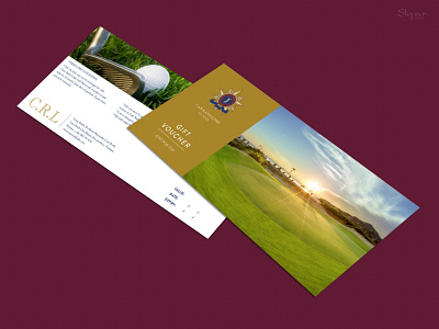 “Cam Ranh Links” Project (Gift Voucher) cam ranh links gift voucher golf resort golf resort branding graphic design