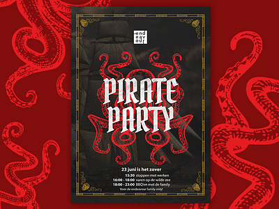 Pirate Party Poster