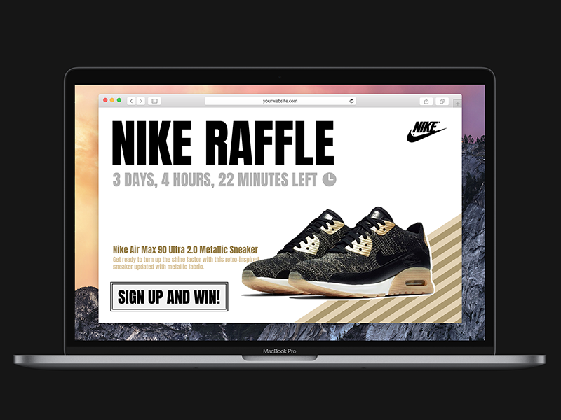 shoe raffle websites
