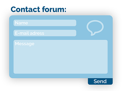 Daily UI #028 || Contact 028 boogaert contact contact us daily ui email forum mathijs